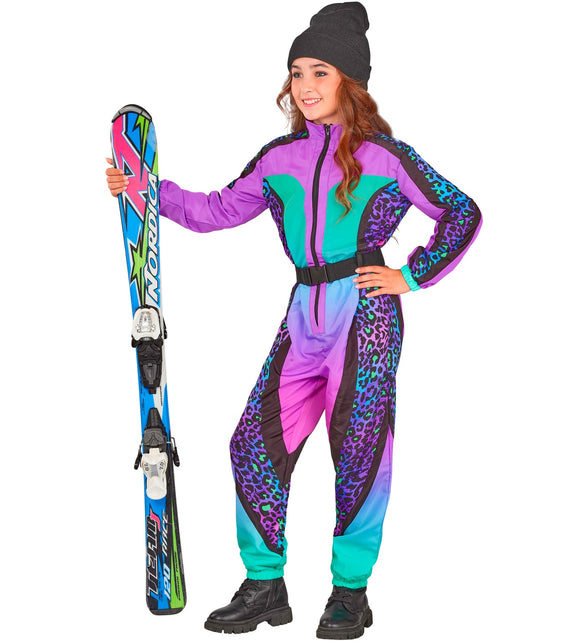 Widmann SRL Fout ski pak snowboarder luipaard multi kinderen