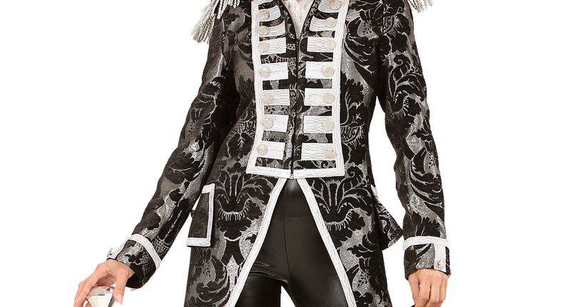 Widmann SRL Frackjas in zwart en zilver