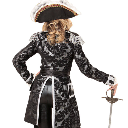 Widmann SRL Frackjas in zwart en zilver