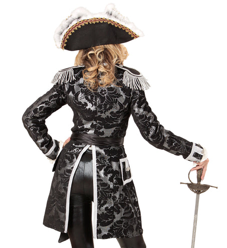 Widmann SRL Frackjas in zwart en zilver