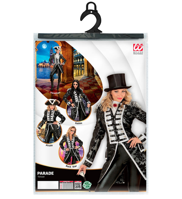 Widmann SRL Frackjas in zwart en zilver