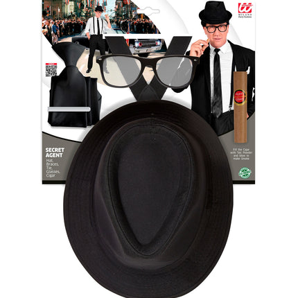 Widmann SRL Gangster verkleedset Blues