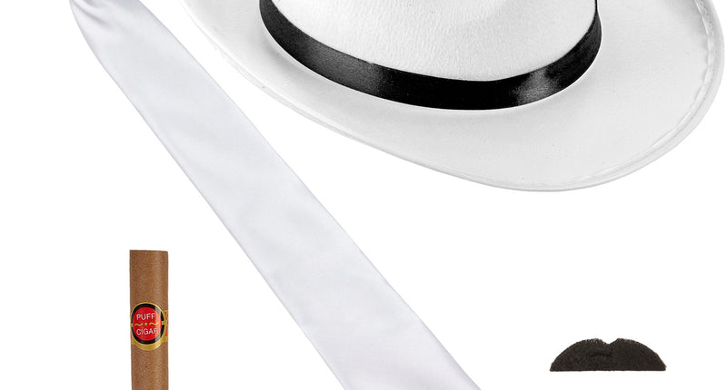 Widmann SRL Gangster verkleedset wit