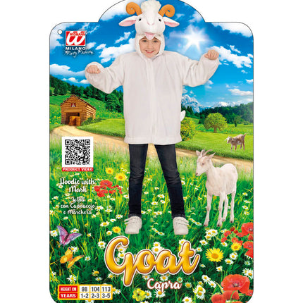 Widmann SRL Geiten kostuum voor kinderen