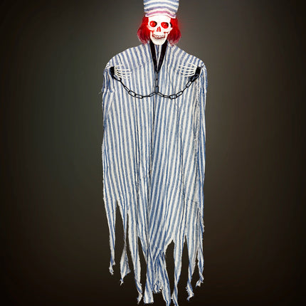 Widmann SRL Geketende Gevangene decoratie 120cm