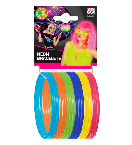 Widmann SRL Gekleurde armbanden neon disco