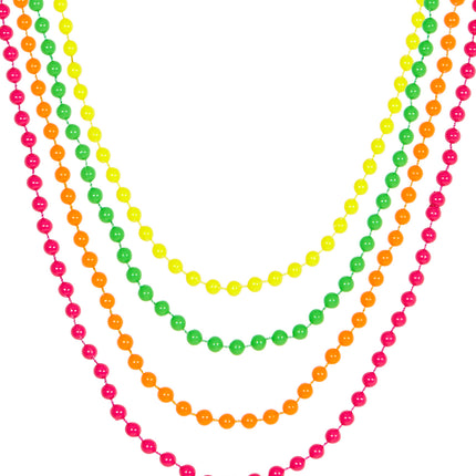 Widmann SRL Gekleurde parelkettingen neon disco
