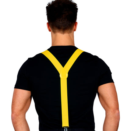 Widmann SRL Gele bretels verstelbaar