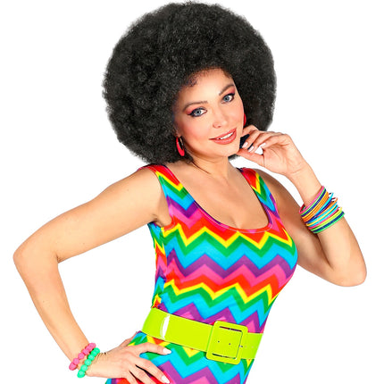 Widmann SRL Gele neon riem vinyl