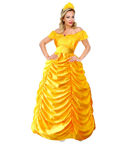 Widmann SRL Gele prinsessenjurk Maxima