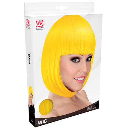 Widmann SRL Gele pruik Lou Lou