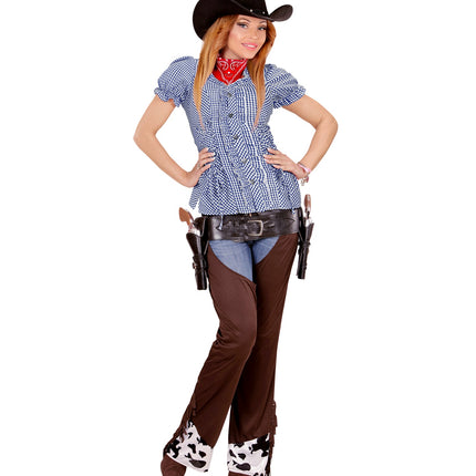 Widmann SRL Geruite blouse Katja