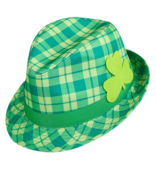 Widmann SRL Geruite St. Patricks Fedora hoedjes