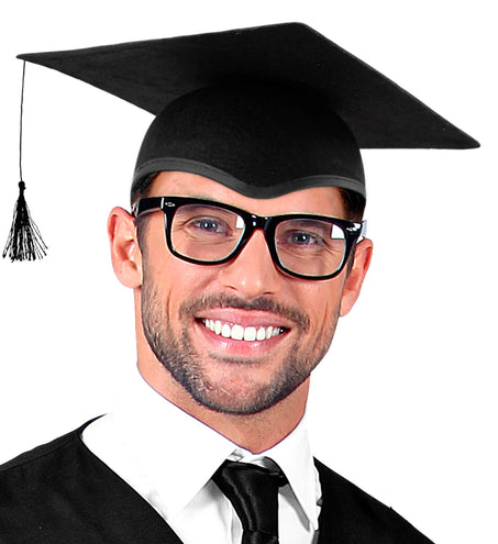 Widmann SRL Geslaagd hoed afgestudeerd zwart