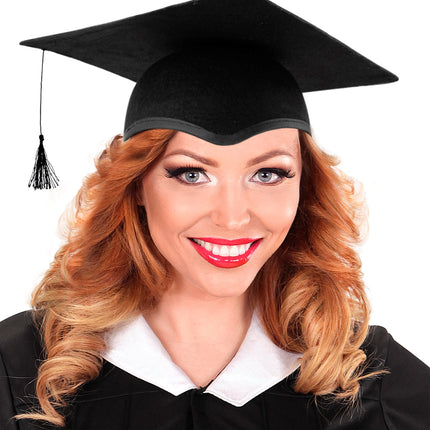 Widmann SRL Geslaagd hoed afgestudeerd zwart