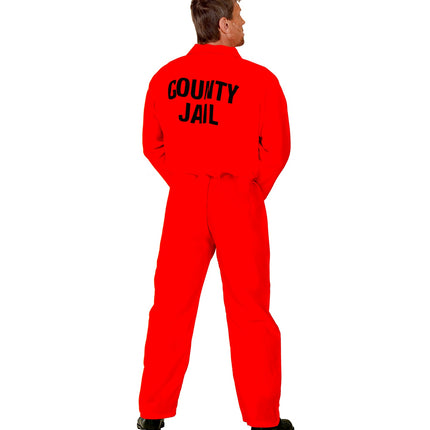 Widmann SRL Gevangenen overall met handboeien