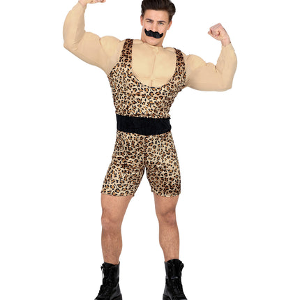 Widmann SRL Gewichtheffer pak man met spierbundel