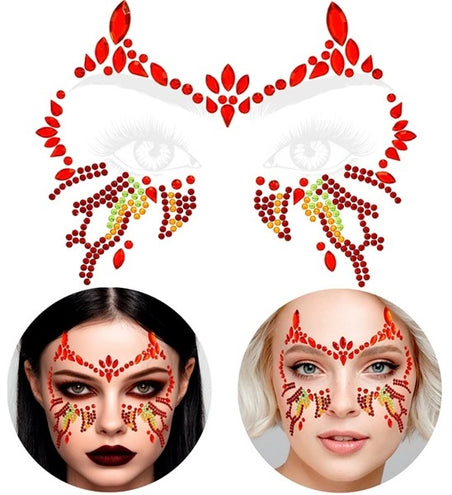 Widmann SRL Gezichtsdecoratie duivel Isa