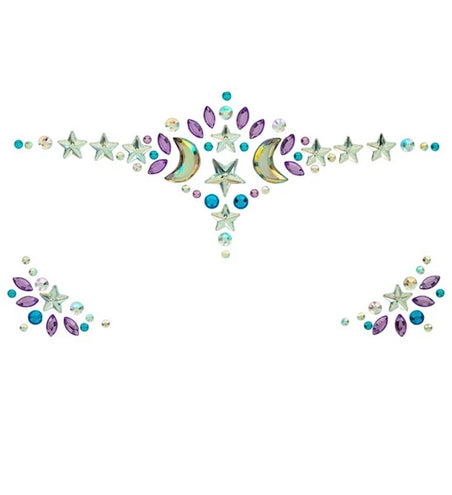 Widmann SRL Gezichtsdecoratie tovenaar / heks Milan kind