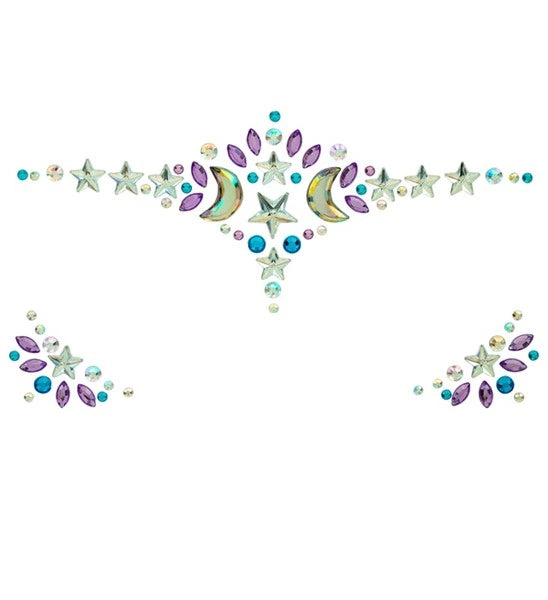 Widmann SRL Gezichtsdecoratie tovenaar / heks Milan kind