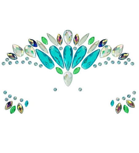 Widmann SRL Gezichtsdecoratie zeemeermin Niek