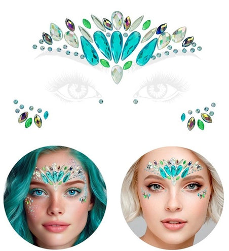 Widmann SRL Gezichtsdecoratie zeemeermin Niek