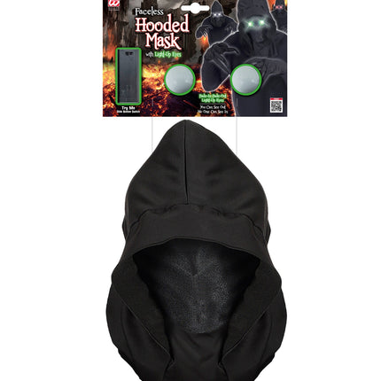 Widmann SRL Gezichtsloos Masker Met Kap Groen Licht