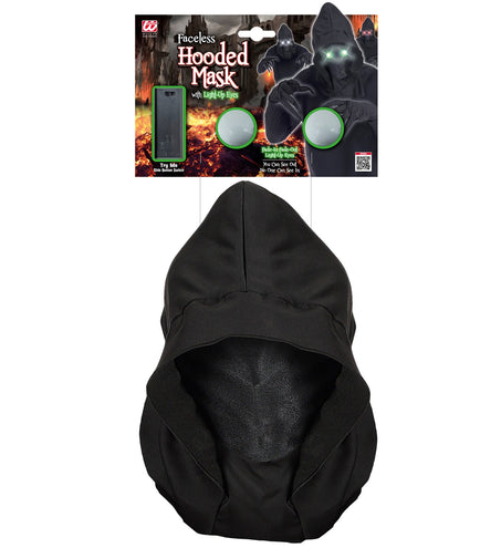 Widmann SRL Gezichtsloos Masker Met Kap Groen Licht