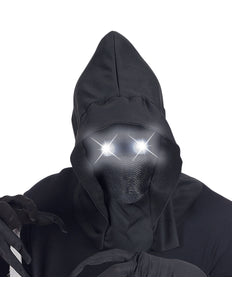 Widmann SRL Gezichtsloos Masker Met Kap Wit Licht