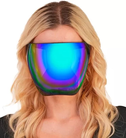 Widmann SRL Gezichtsscherm spiegellens blauw/paar Sem