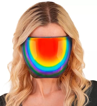 Widmann SRL Gezichtsscherm spiegellens regenboog Milan