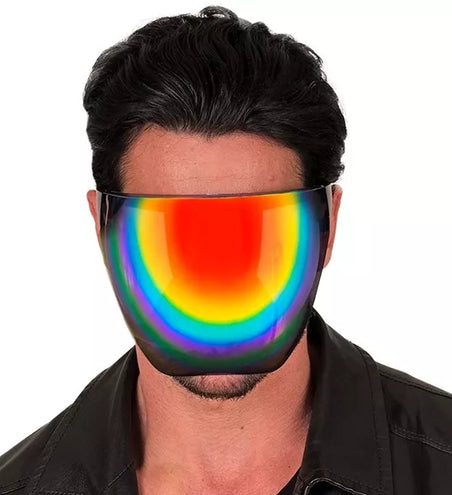 Widmann SRL Gezichtsscherm spiegellens regenboog Milan