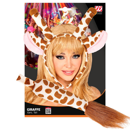 Widmann SRL Giraffe oren met staart