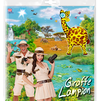 Widmann SRL Giraffen lampion voor een party