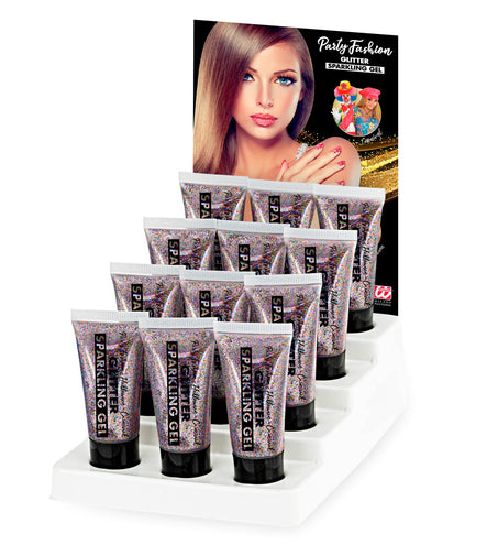 Widmann SRL Glitter gel Multicolour 25ML