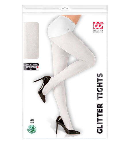 Widmann SRL Glitter panty wit dames