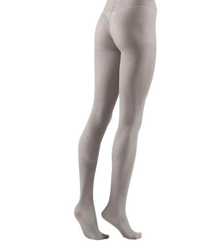 Widmann SRL Glitter panty zilver dames