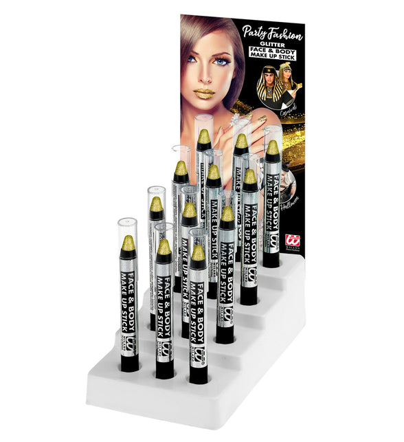 Widmann SRL Glitter potlood make-up goud