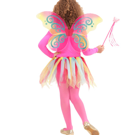 Widmann SRL Glitter vleugels 51 x 39 cm.