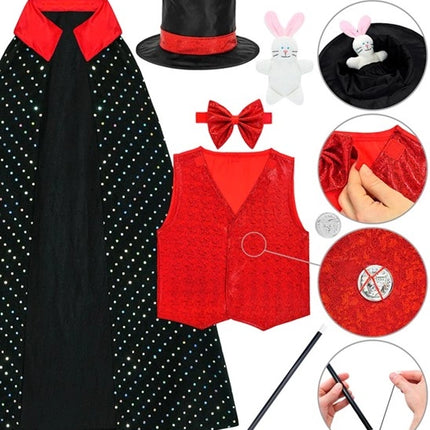 Widmann SRL Goochelaar kostuum Lotte kinderen