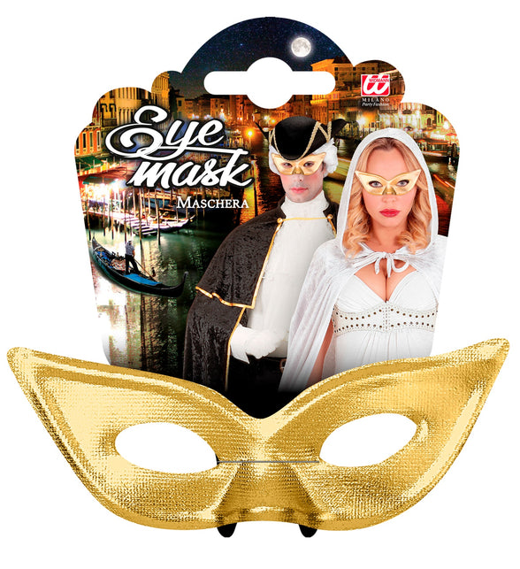 Widmann SRL Goud oogmasker papillon