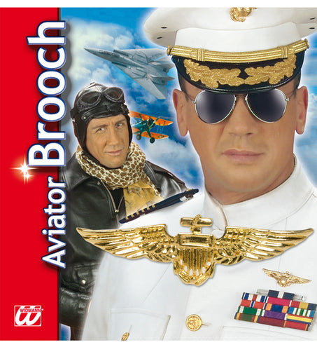 Widmann SRL Gouden broche vliegenier