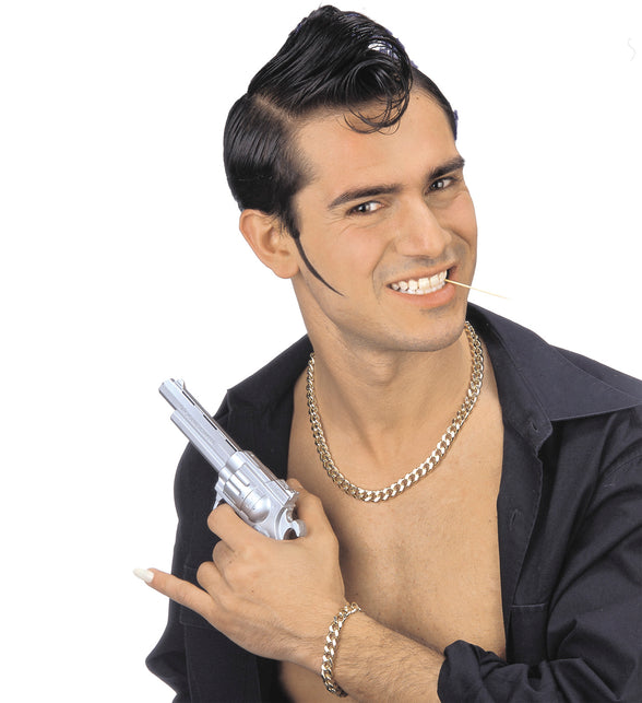 Widmann SRL Gouden ketting nep goud rapper