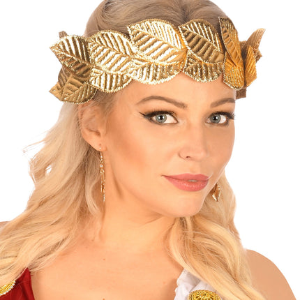 Widmann SRL Gouden kroon laurierbladeren