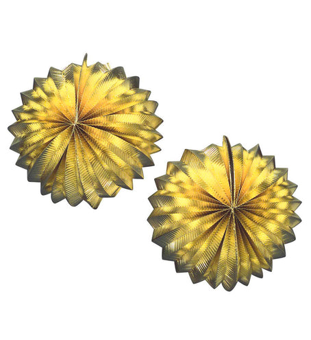 Widmann SRL Gouden lampion bol 25cm