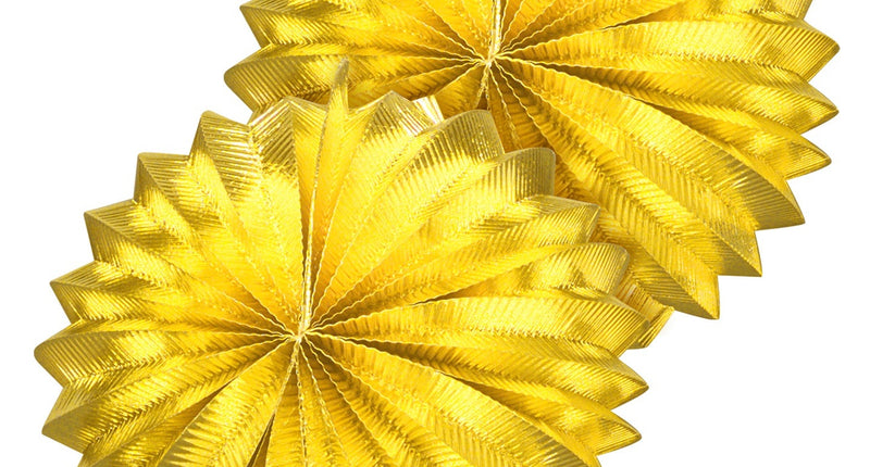 Widmann SRL Gouden lampion bol 25cm