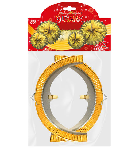 Widmann SRL Gouden lampion bol 25cm