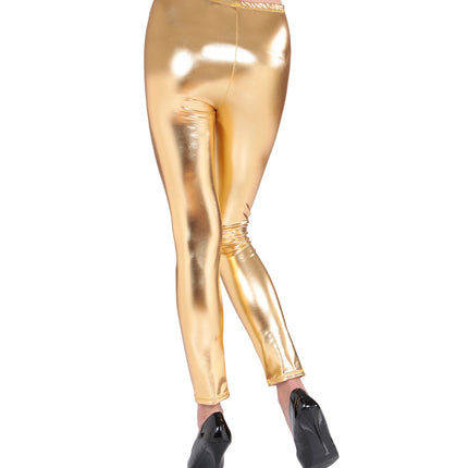 Widmann SRL Gouden legging glans