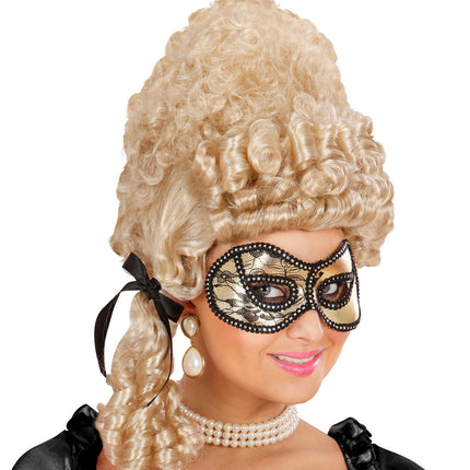Widmann SRL Gouden oogmasker Venetië glitters