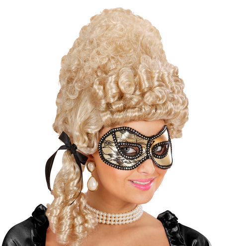 Widmann SRL Gouden oogmasker Venetië glitters